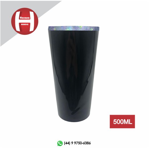 TWISTER PRETO - BORDA HOLOGRFICA PRATA