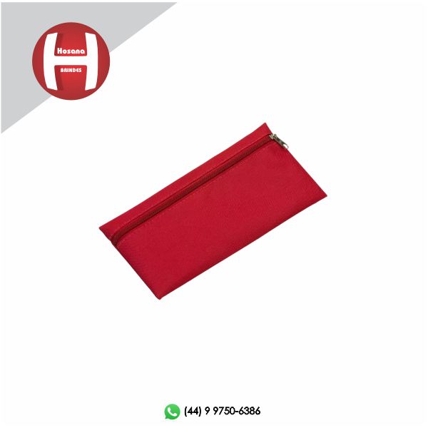 NCESSAIRE ESTOJO (NYLON 600) - VERMELHO